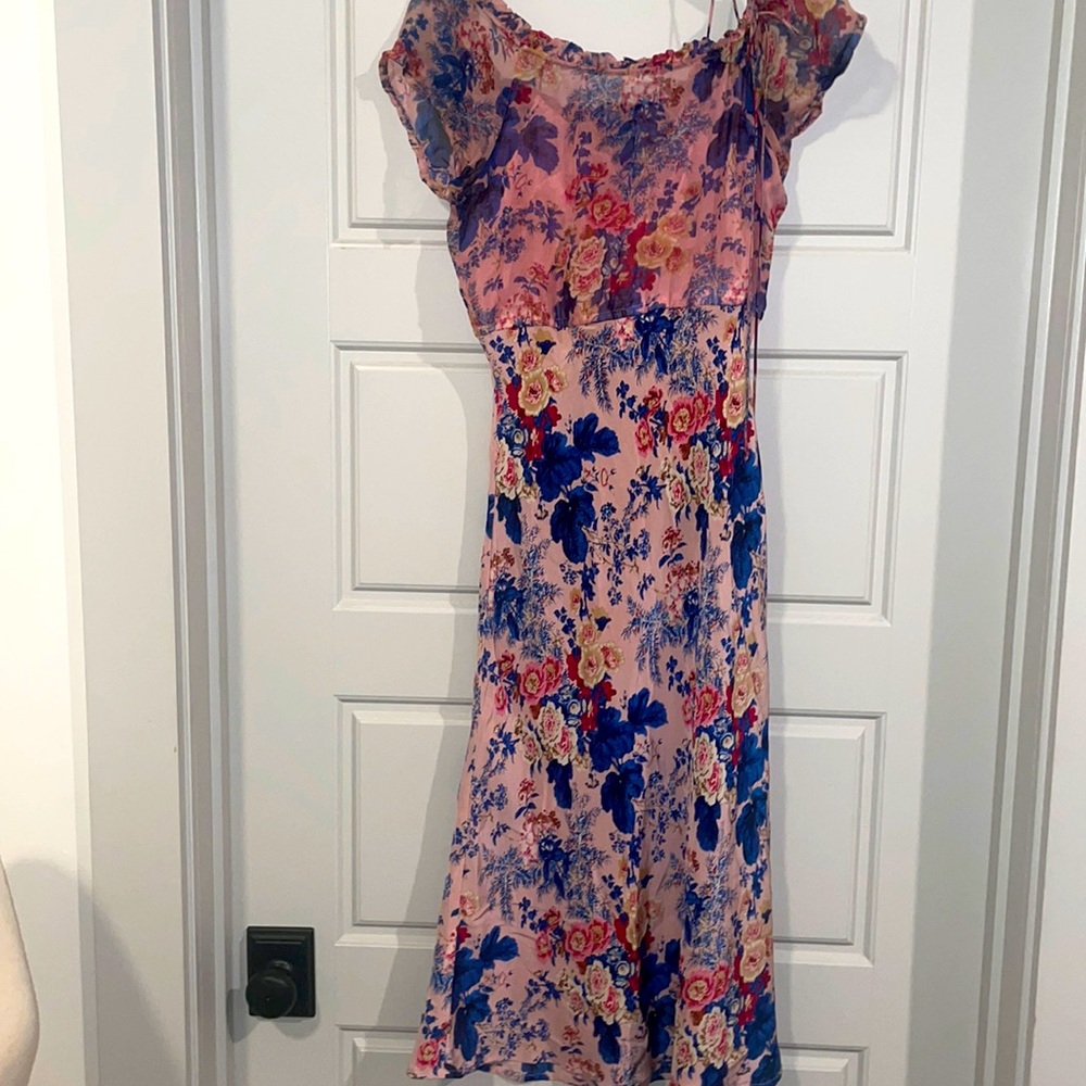 Pink Floral Silk PLENTY by Tracy Reese Dress